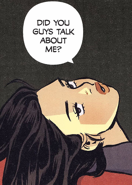 Did you guys talk about me girl Poster