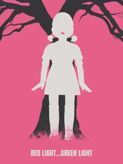 Doll Game Minimal Squid Game Poster