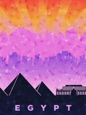 Egypt Travel Poster