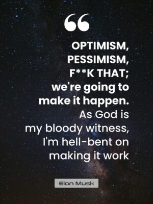 Elon Musk Quote Poster