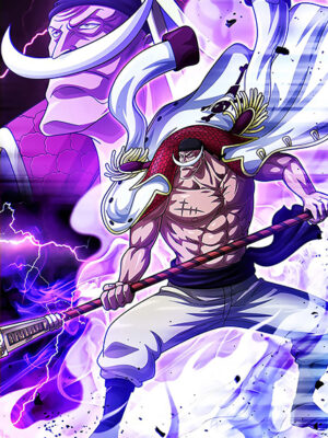 Emperor Edward Newgate aka Whitebeard One Piece Poster