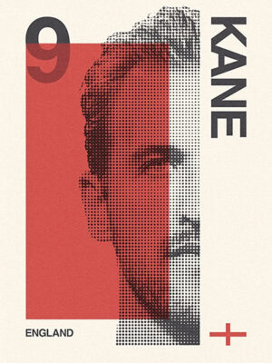 England Harry Kane Football Sports Poster