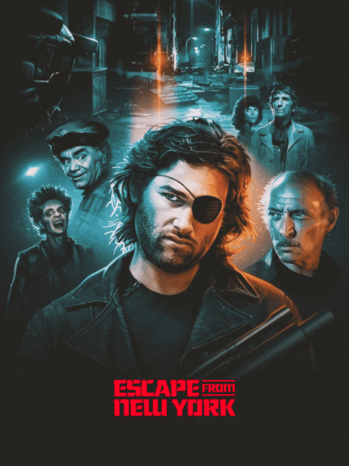 Escape From New York 1981 Movie Poster