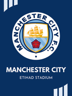 Etihad Stadium Manchester City FC Poster