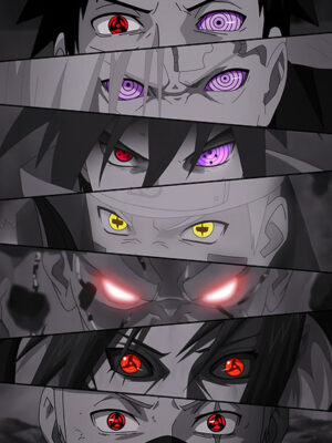 Eyes Naruto Shippuden Poster