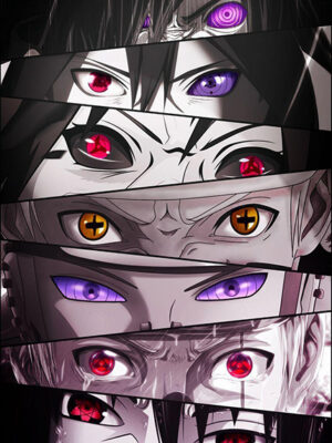 Eyes Naruto Shippuden Poster
