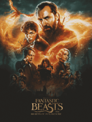 Fantastic Beasts The Secrets Of Dumbledore 2022 Movie Poster
