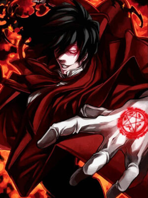 Fierce Alucard The Hellsing Ultimate Vampire Poster