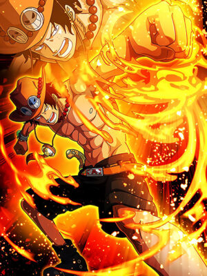 Fire Fist Portgas D Ace One Piece Poster