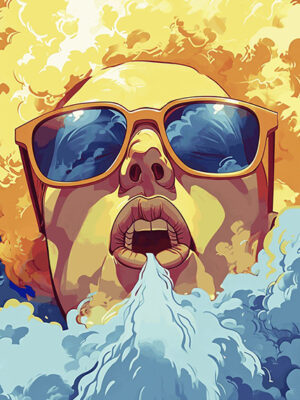 Fire Water Fusion Poster