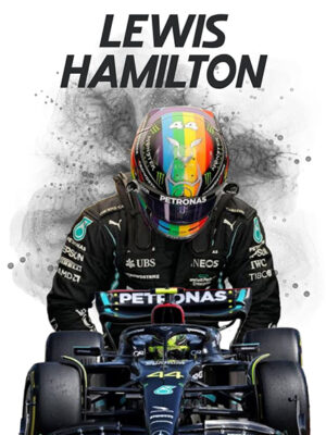 Formula One Lewis Hamilton Poster
