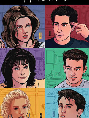 Friends Comedy Tv Show Poster