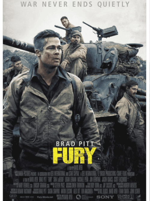 Fury 2014 Movie Poster