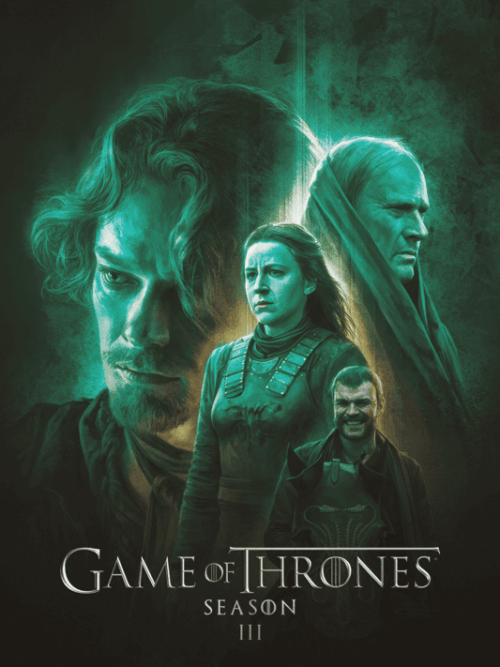 Game Of Thrones 2011 Season 3 Movie Poster