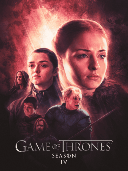 Game Of Thrones 2011 Season 4 Movie Poster