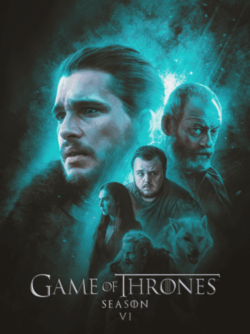 Game Of Thrones 2011 Season 6 Movie Poster