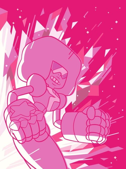 Garnet Crystals Steven Universe Poster