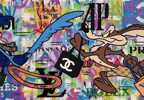 Get Back Here Looney Tunes Poster