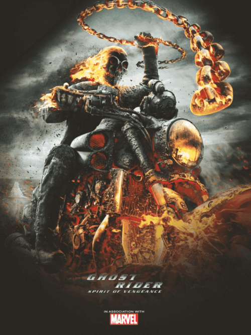 Ghost Rider Spirit Of Vengeance 2011 Movie Poster