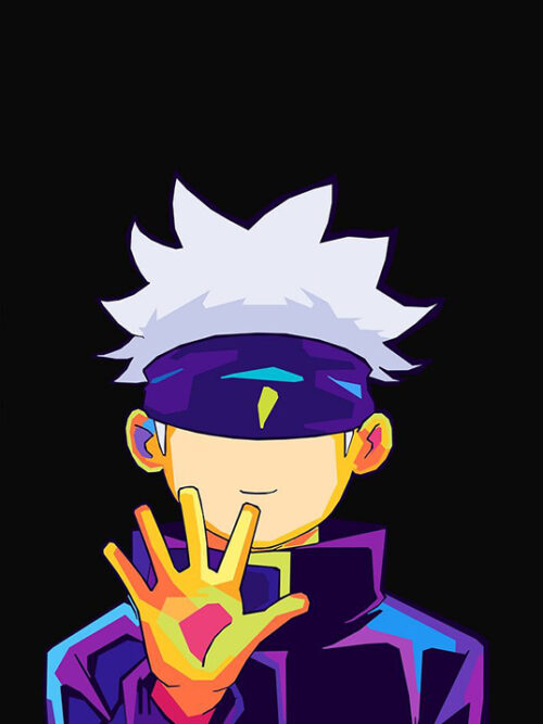 Gojo Satoru Cute JJK Pop art Poster