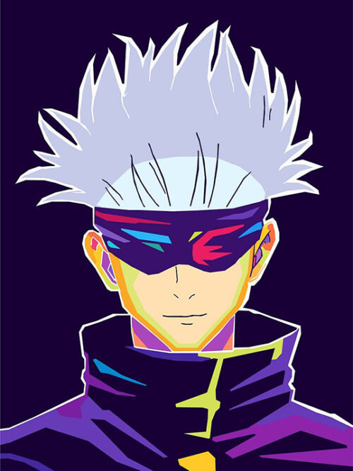 Gojo Satoru JJK Pop art Poster