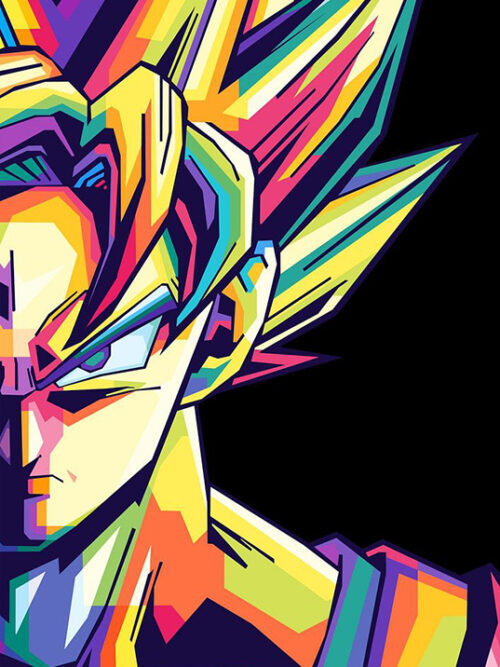 Goku Dragon Ball Heroes Pop art Poster