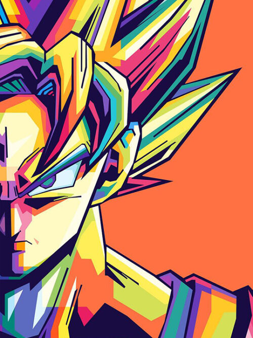 Goku Dragon Ball Super Pop art Poster
