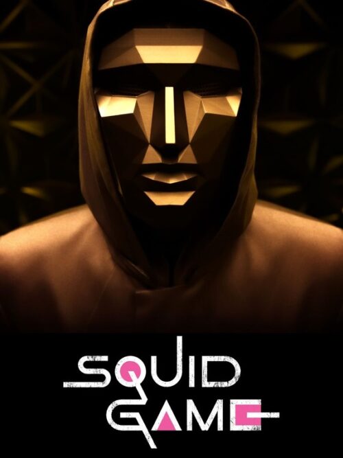 Gold Mask Squid Game Poster