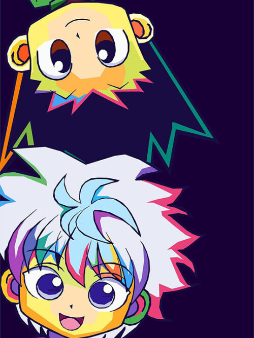 Gon And Killua Cute HxH Pop art Poster
