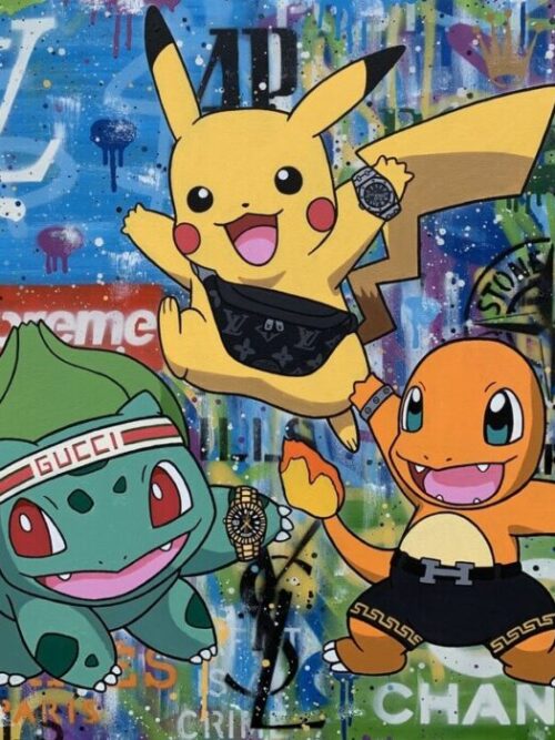 Graffiti Pokemon Poster