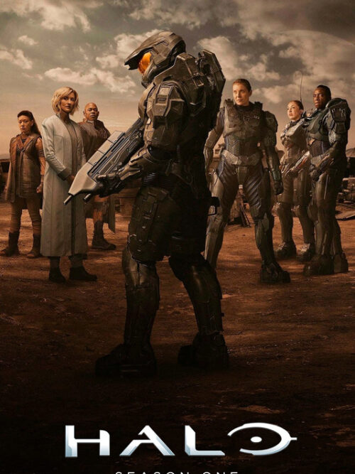Halo 2022 Season 1 TV Show Poster