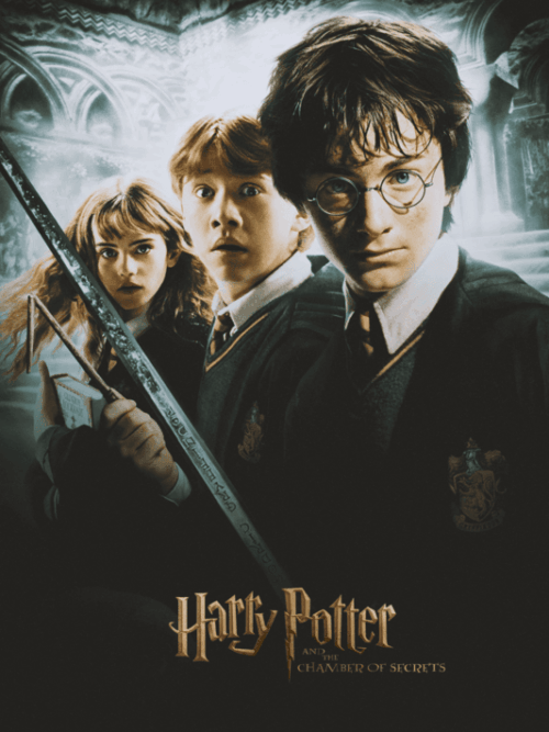 Harry Potter And The Chamber Of Secrets 2002 Movie Poster