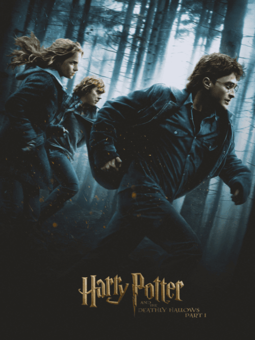 Harry Potter And The Deathly Hallows Part 1 2010 Movie Poster