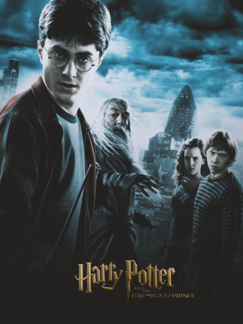 Harry Potter And The Half Blood Prince 2009 Movie Poster