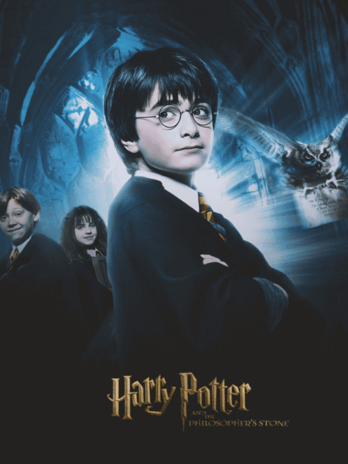 Harry Potter And The Philosophers Stone 2001 Movie Poster