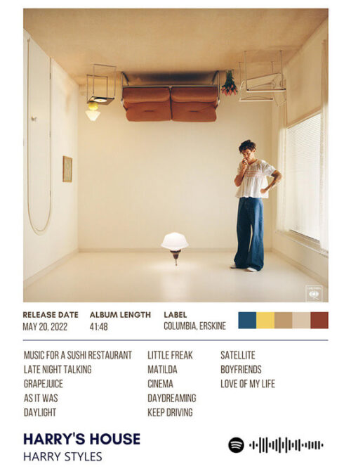 Harry S House By Harry Styles Poster