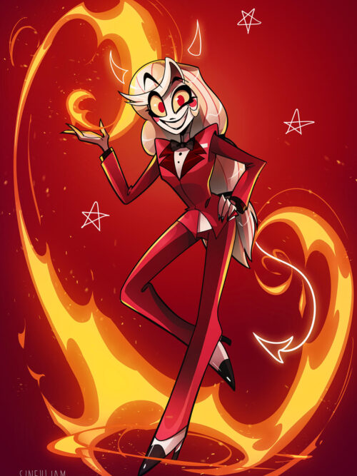 Hazbin Hotel Charlie Morningstar Poster