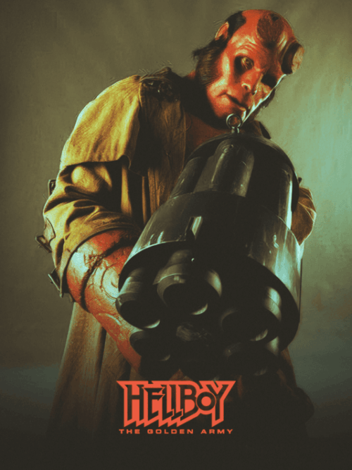 Hellboy II The Golden Army 2008 Movie Poster
