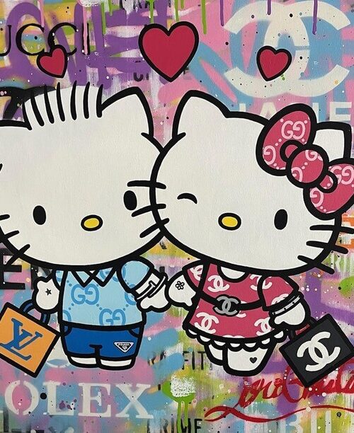 Hello Kitty Love Poster