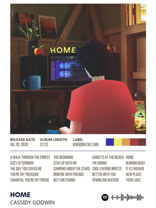 Home By Cassidy Godwin Music Album Poster