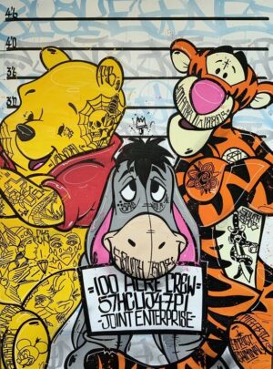 Honey Criminals Winnie The Pooh Poster