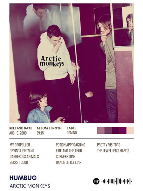 Humbug By Arctic Monkeys Album Poster
