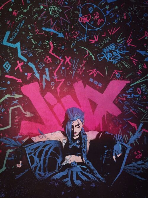 I am Jinx Arcane Poster