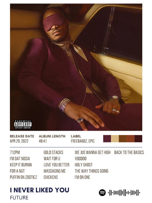 I Never Liked You By Future Album Poster