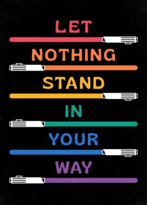 In your way Star Wars Poster