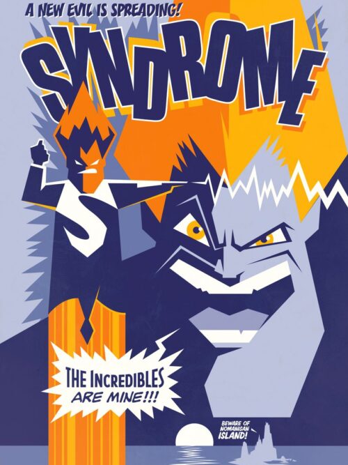Incredibles Retro Syndrome Poster