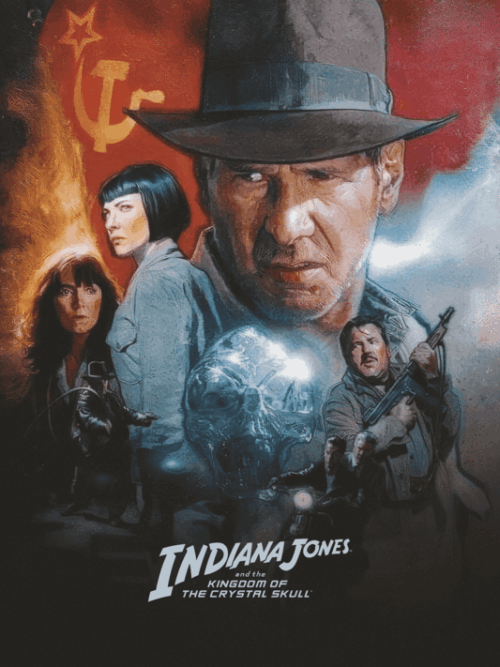 Indiana Jones And The Kingdom Of The Crystal Skull 2008 Movie Poster