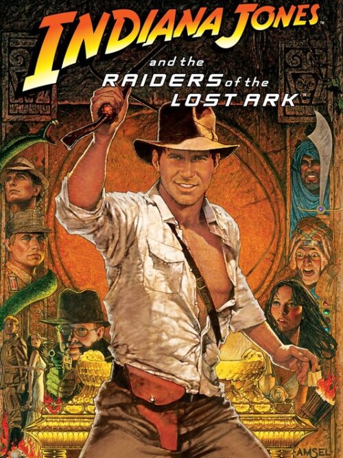 Indiana Jones Raiders Of The Lost Ark 1981 Movie Poster