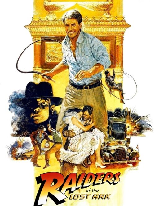 Indiana Jones Raiders Of The Lost Ark 1981 Movie Poster