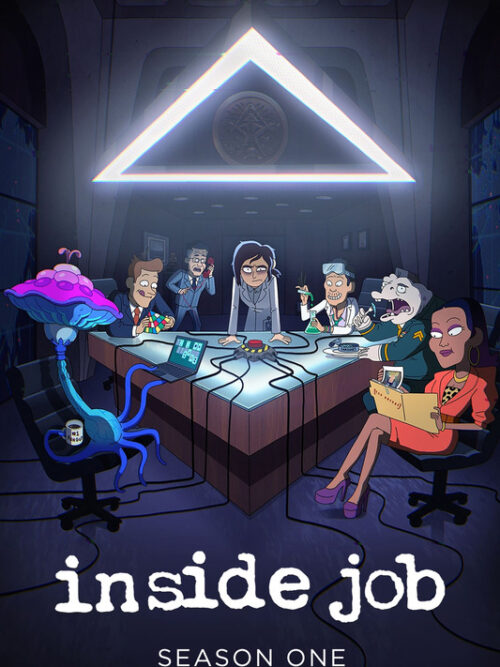 Inside Job 2021 Season 1 TV Show Poster